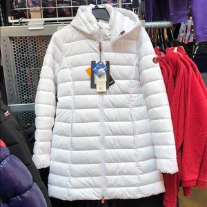 WOMEN'S SAVE THE DUCK STRETCH COAT